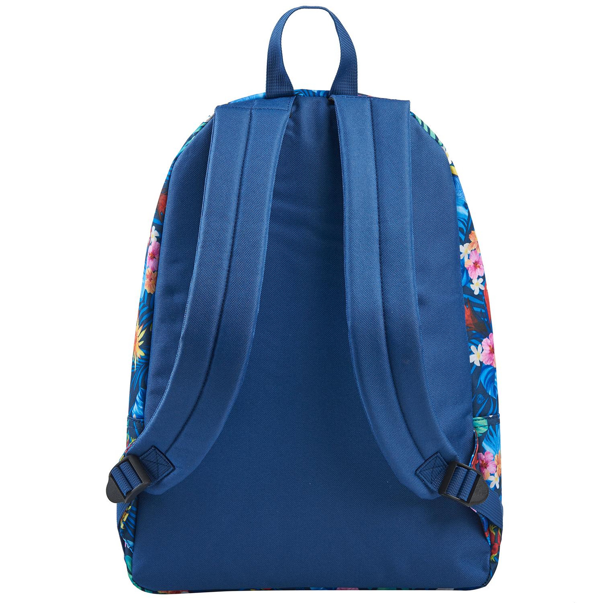 Voir la diapositive 3 : FREEGUN Sac à dos 1 compartiment bleu motifs fleurs 
