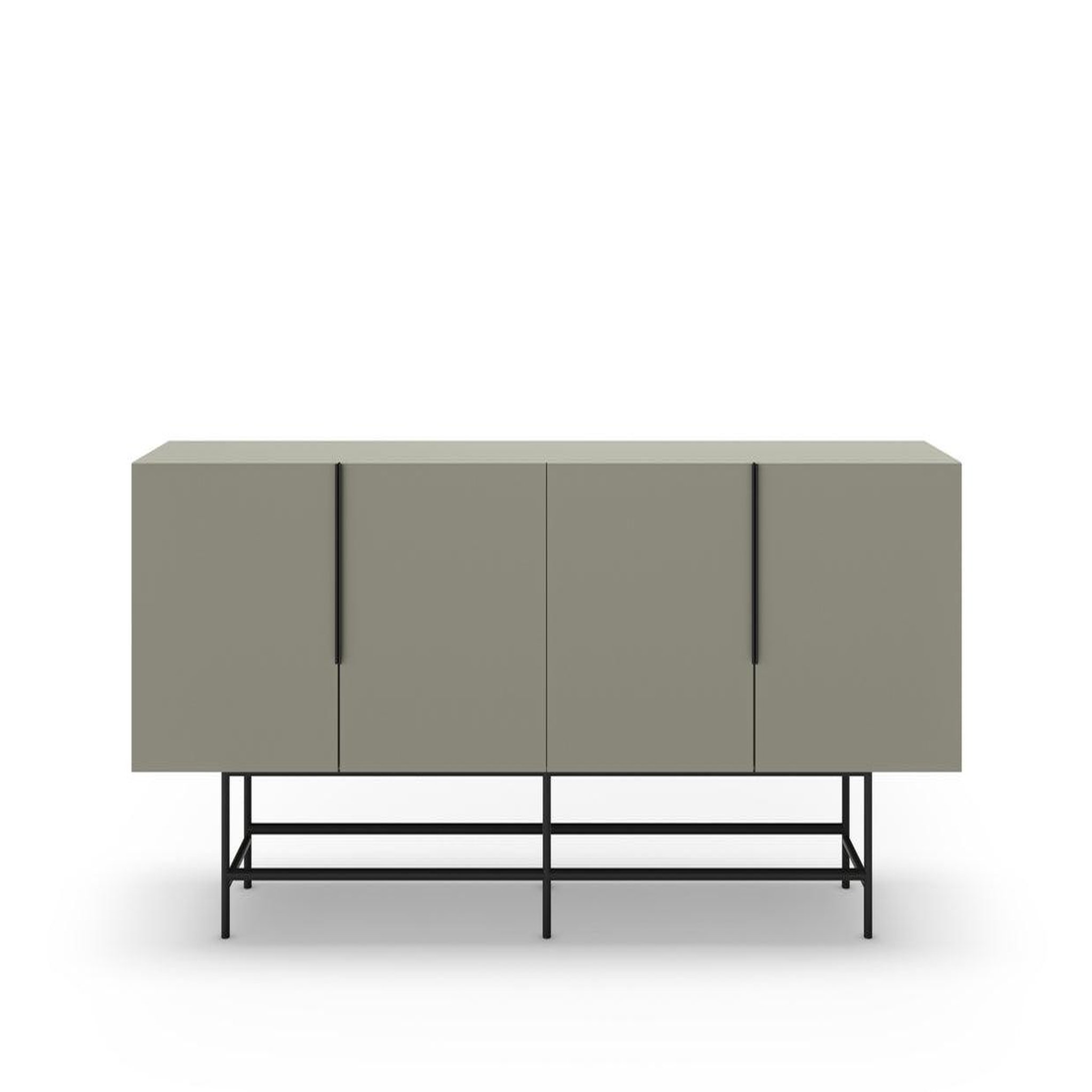 Voir la diapositive 1 : CASANOVA PARIS Soma - buffet 4 portes 200cm en mélamine