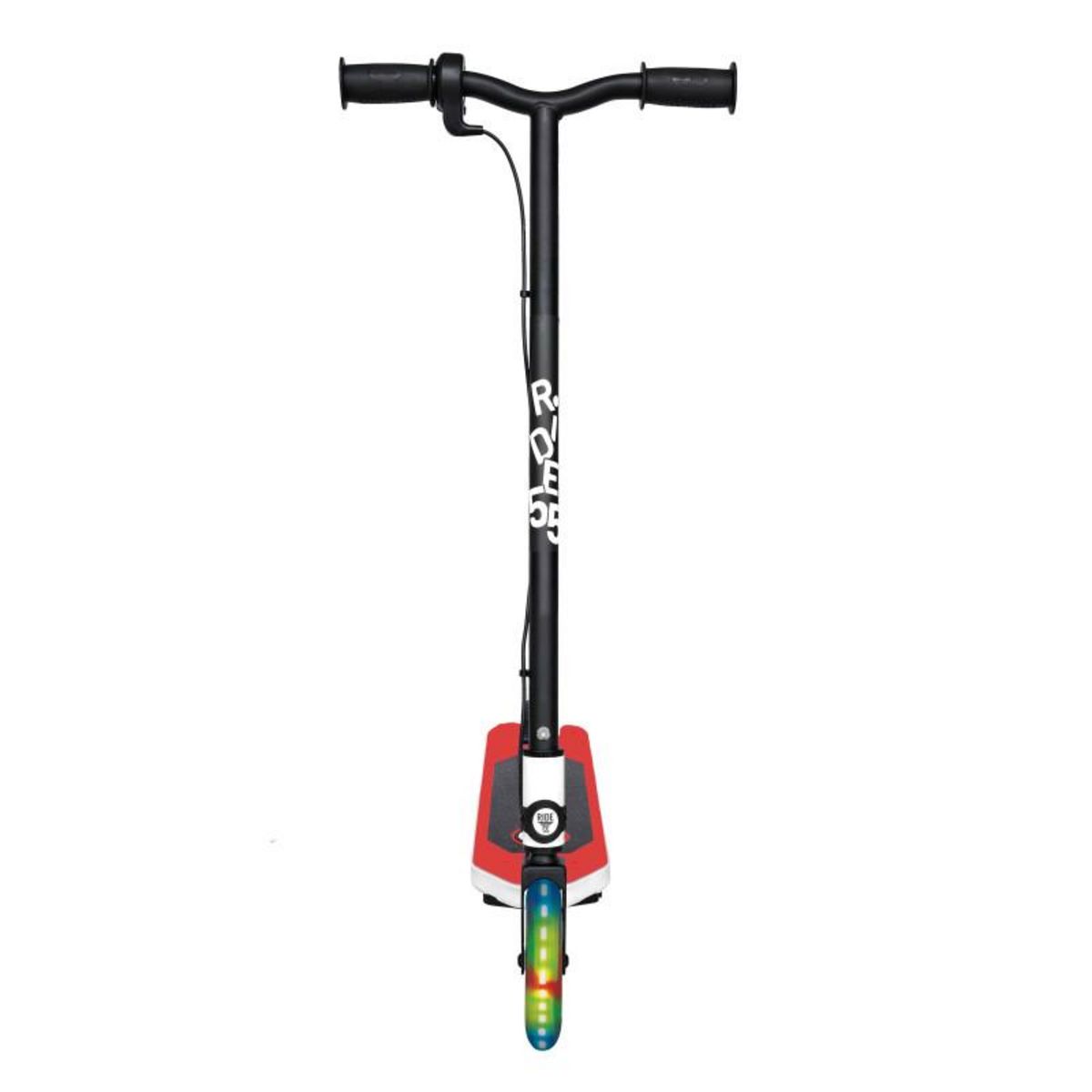 URBANGLIDE Kid-55 Flash rouge – Trottinette électrique enfant LED, 10 km/h, légère