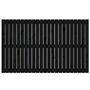 Voir la diapositive 4 : VIDAXL Tete de lit murale Noir 147x3x90 cm Bois massif de pin