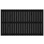 Voir la diapositive 4 : VIDAXL Tete de lit murale Noir 147x3x90 cm Bois massif de pin