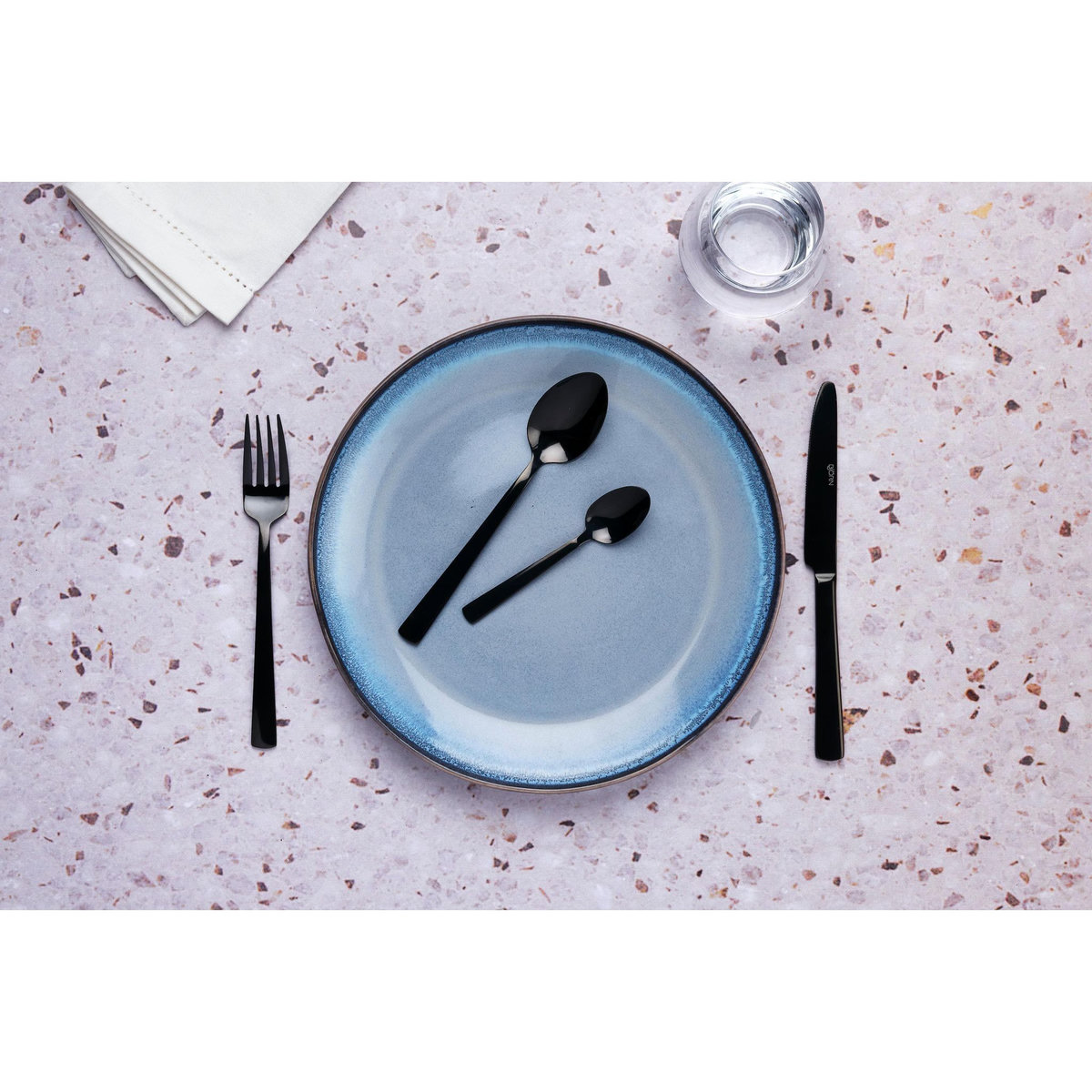 BJORN Coffret 6 petites cuillères TELMO - Black