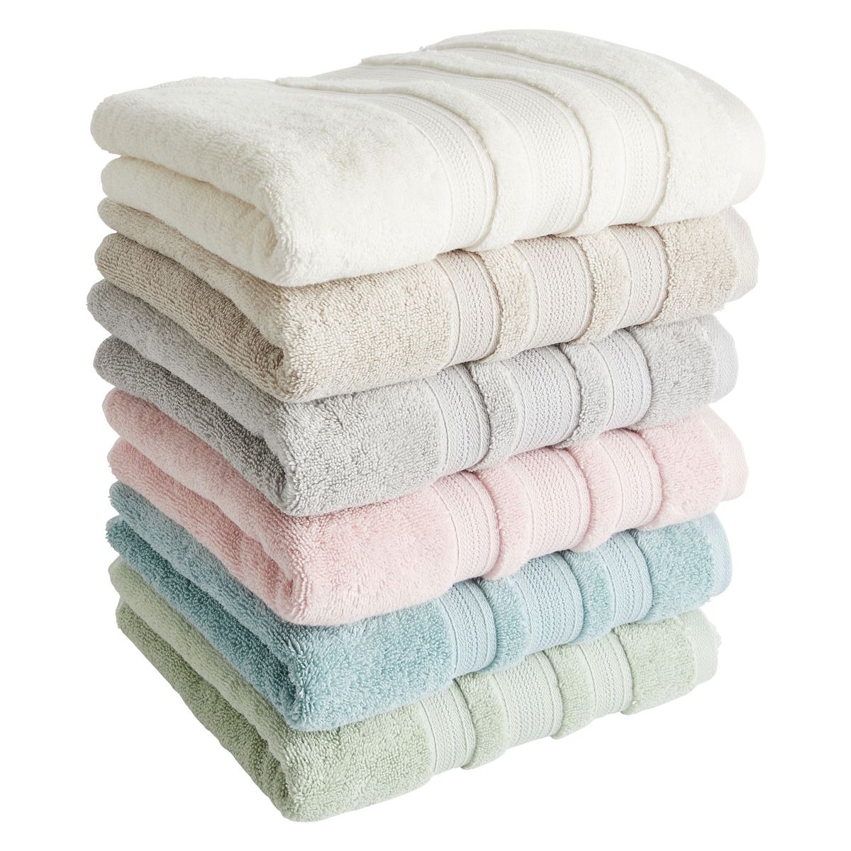 ACTUEL Drap de bain uni en coton  500g/m² NANO