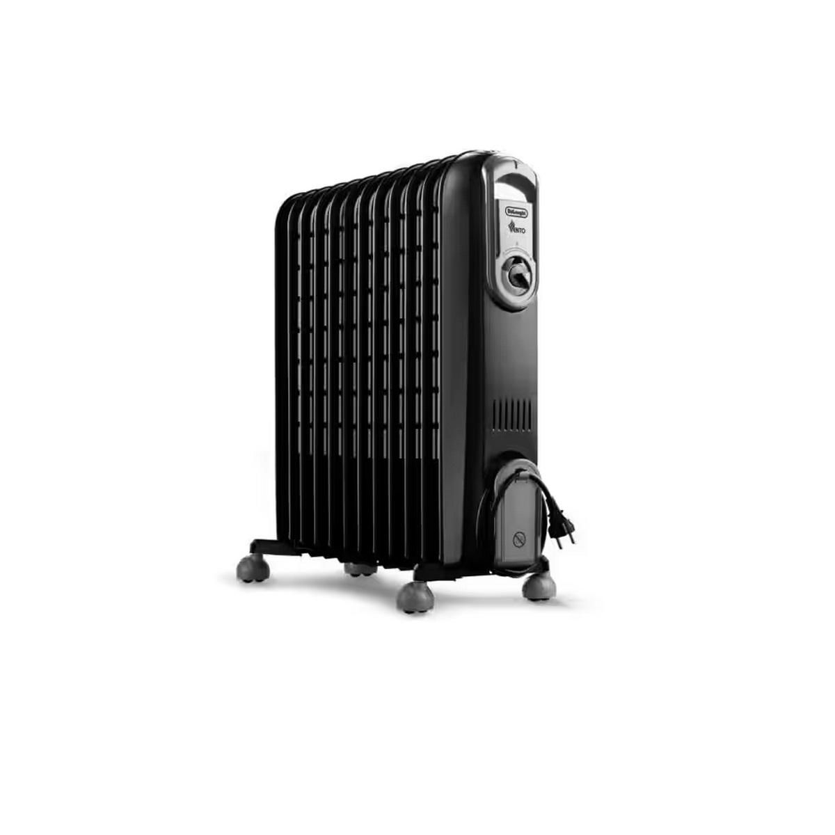 DELONGHI Radiateur bain d'huile 2500w noir - V551225.BG