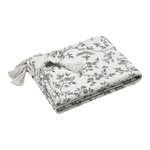 Lovely Casa Plaid 125x150 cm CLARINE à pompons