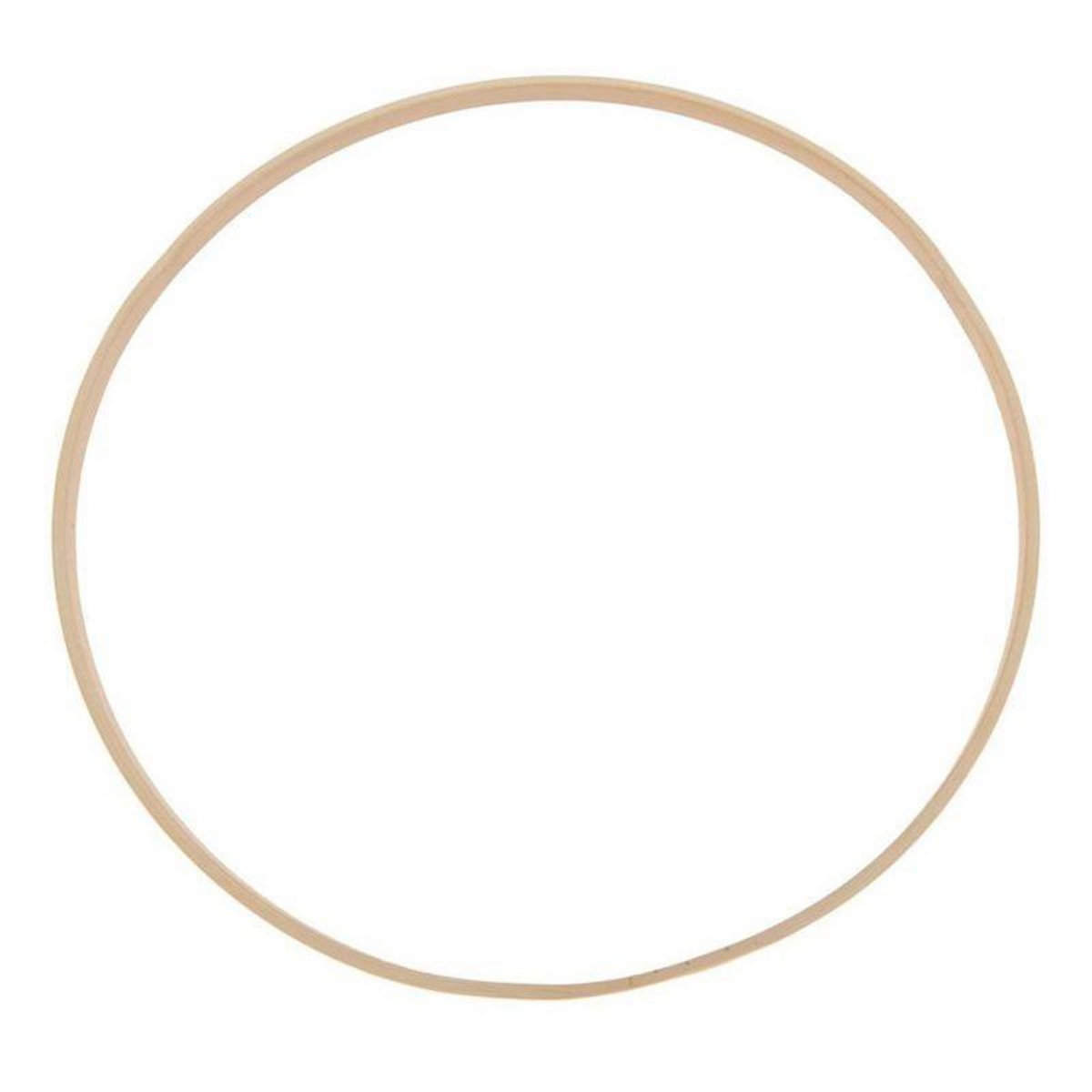 RICO DESIGN Anneau en bambou plat Ø 30 cm