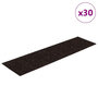 Voir la diapositive 2 : VIDAXL Tapis d'escalier auto-adhesifs 30 pcs marron fonce 76x20 cm
