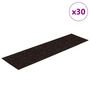 Voir la diapositive 2 : VIDAXL Tapis d'escalier auto-adhesifs 30 pcs marron fonce 76x20 cm
