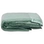 Voir la diapositive 3 : VIDAXL Couverture de remplacement de serre (16 m^2) 400x400x200 cm Vert