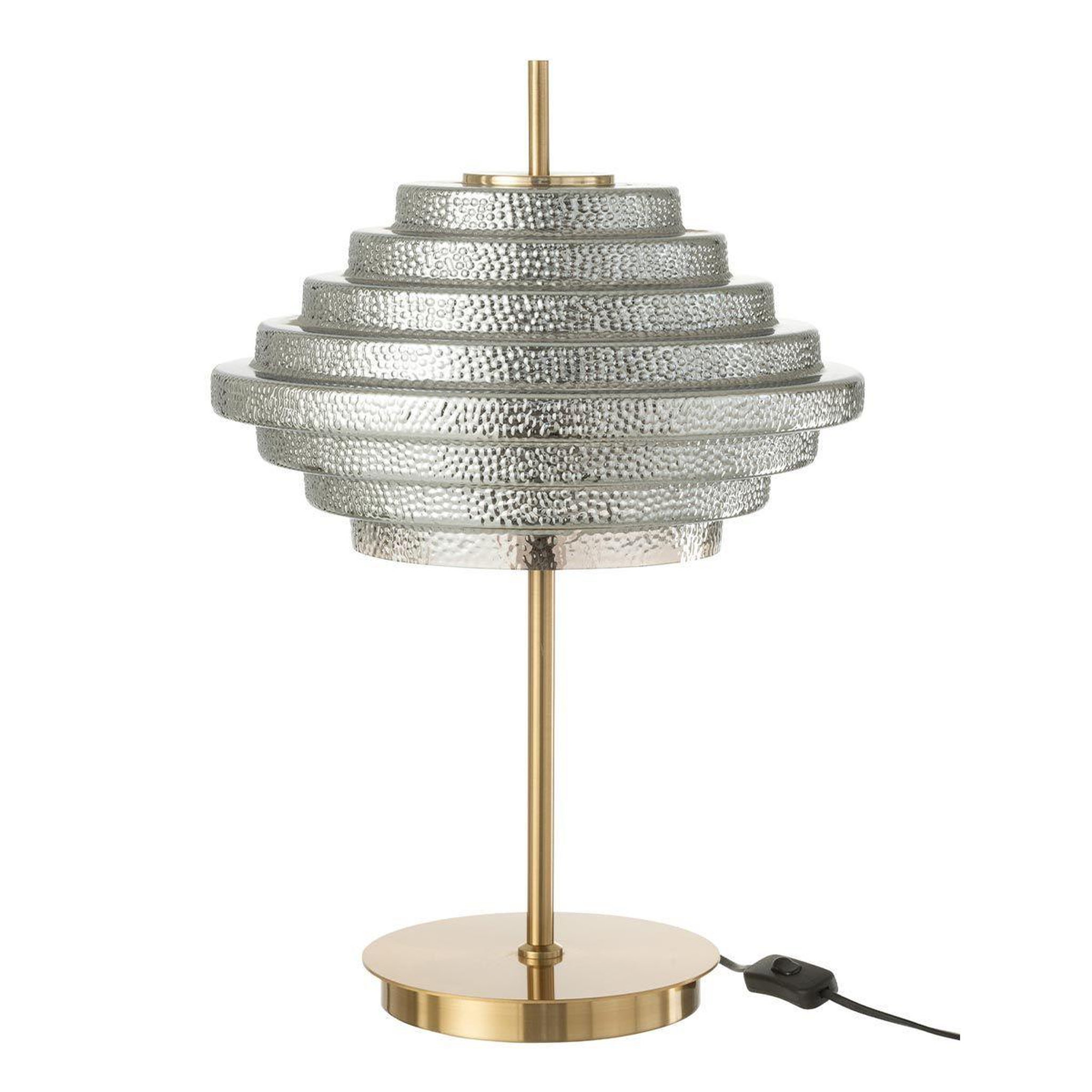 J-LINE Lampe à poser design  merla  54cm fumé