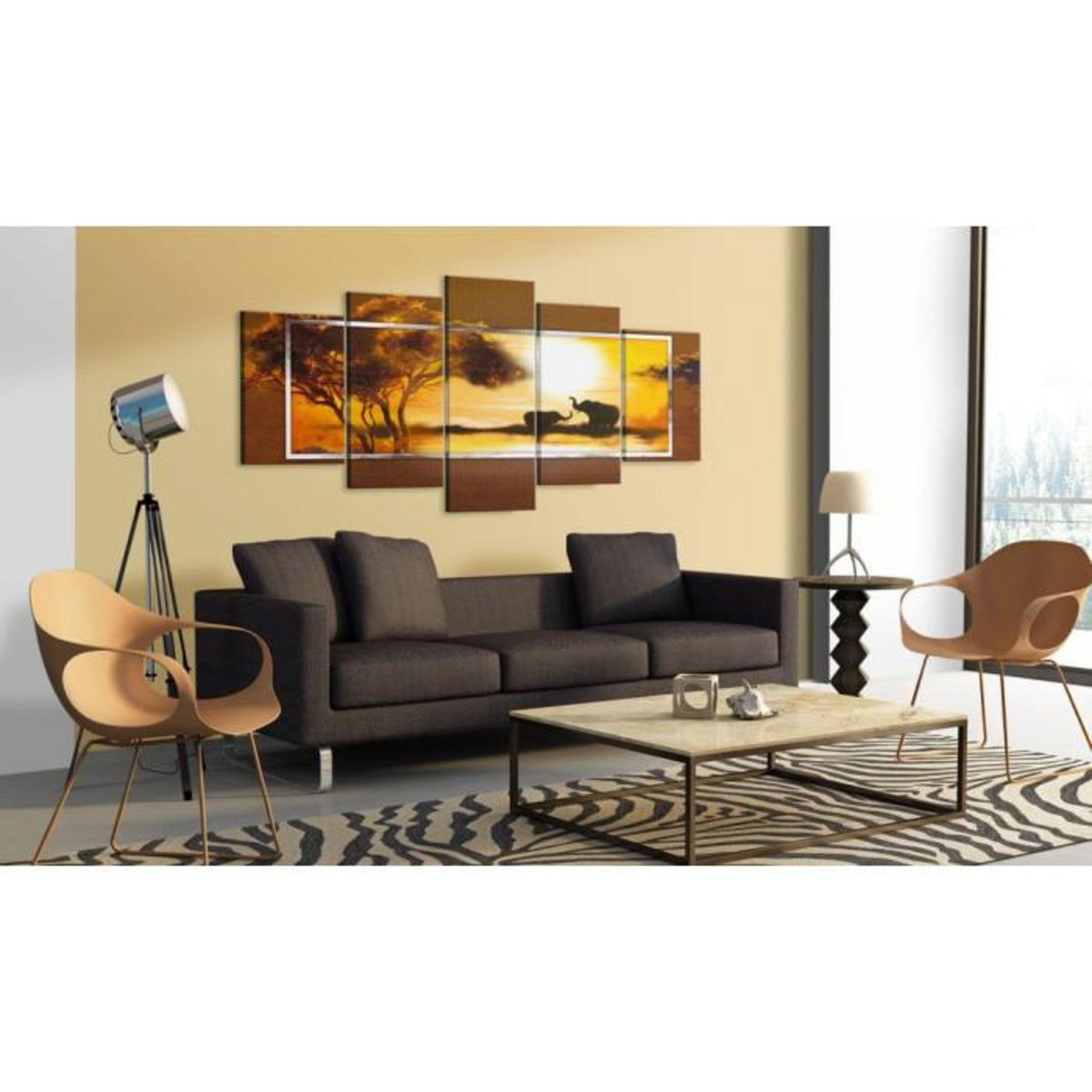 Paris Prix Tableau Imprimé  Rendez Vous à la Savane