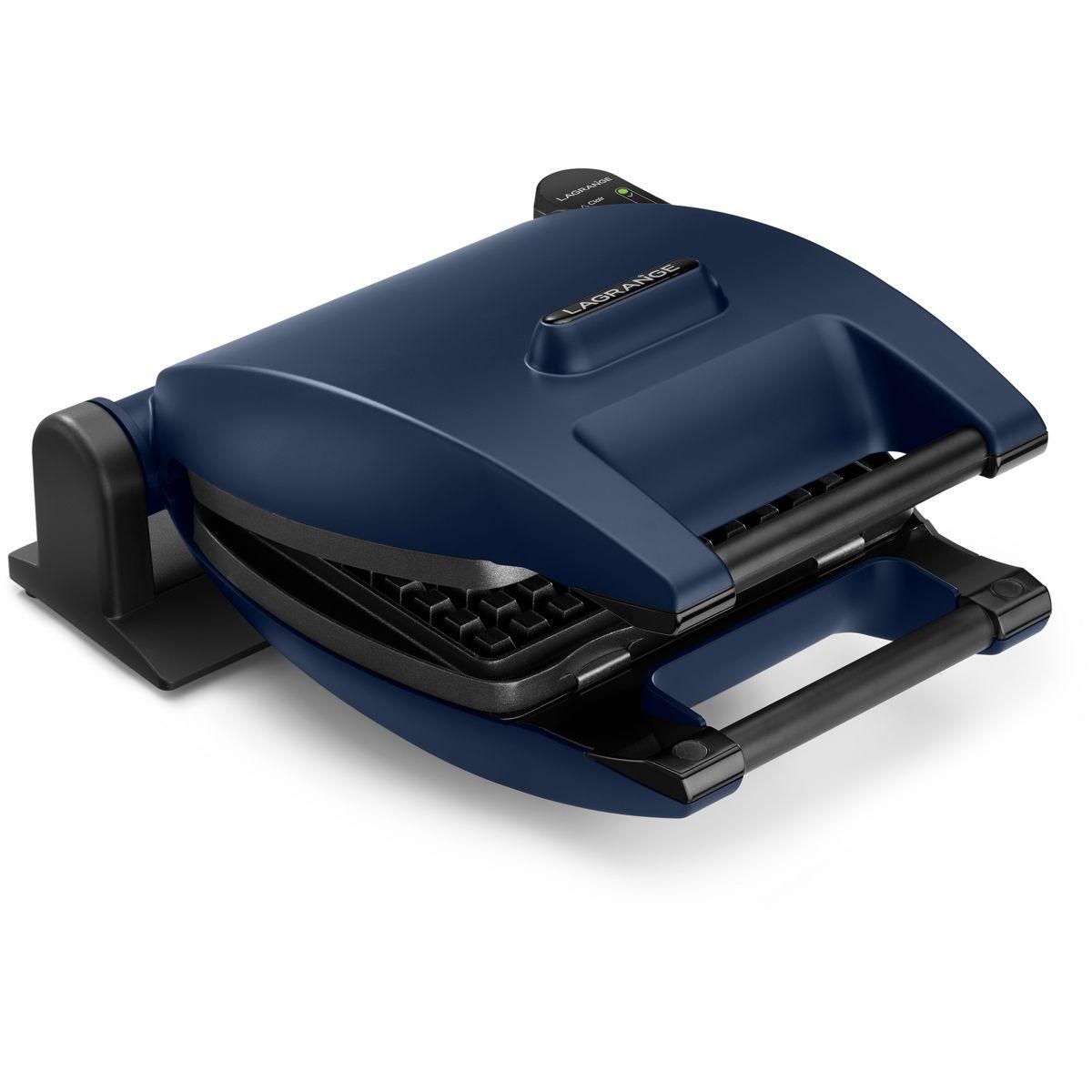 LAGRANGE Gaufrier, gaufrette premium gaufres bleu abysse