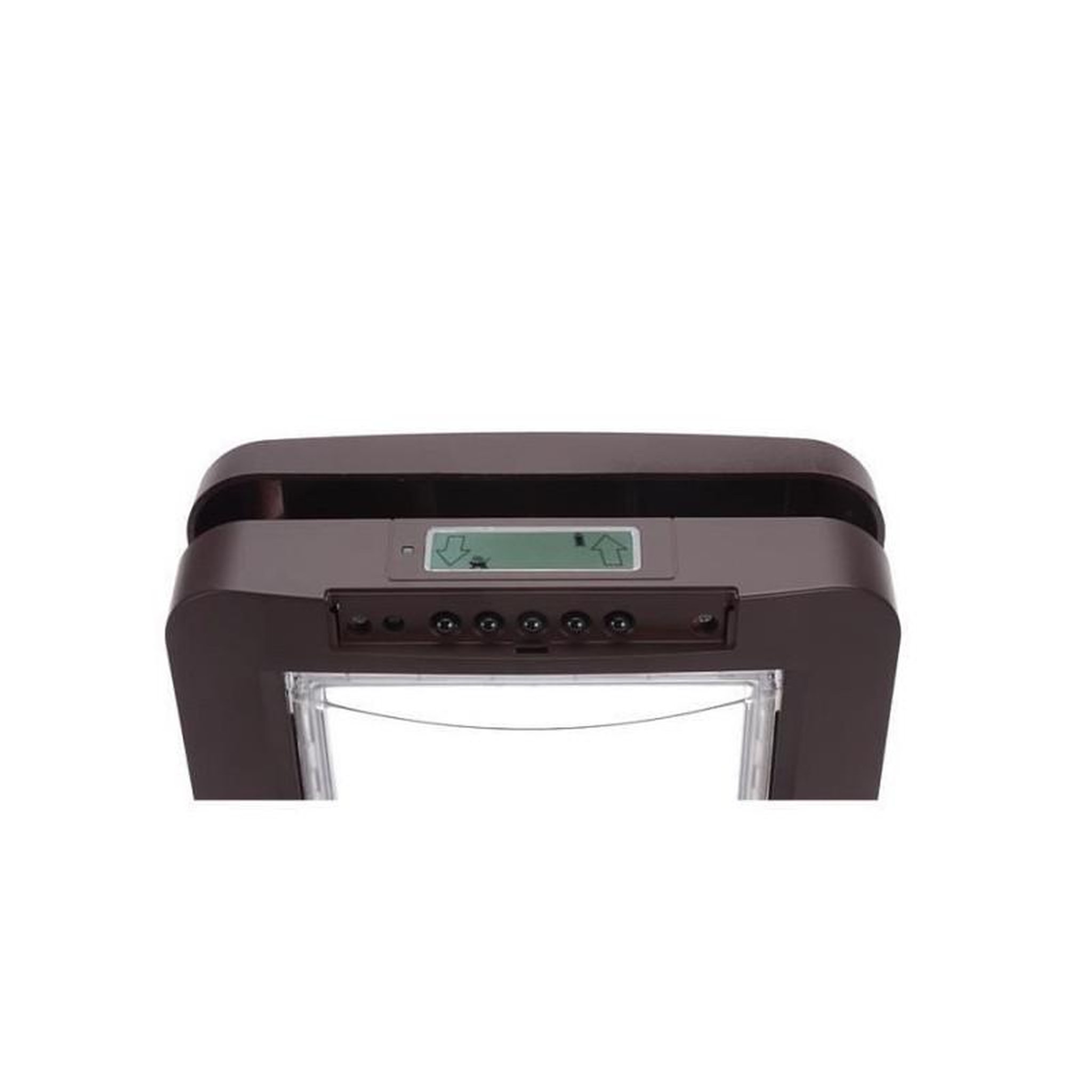 Voir la diapositive 4 : GENERIQUE SUREFLAP Grande chatiere a puce electronique marron