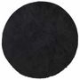 Voir la diapositive 2 : VIDAXL Tapis shaggy a poils longs NAVARRA noir 120x120 cm polyester