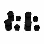 SWEEEK Lot de 4 capuchons de montant supérieurs de filet pour trampolines à filet intérieur sweeek (anciennement sweeek)