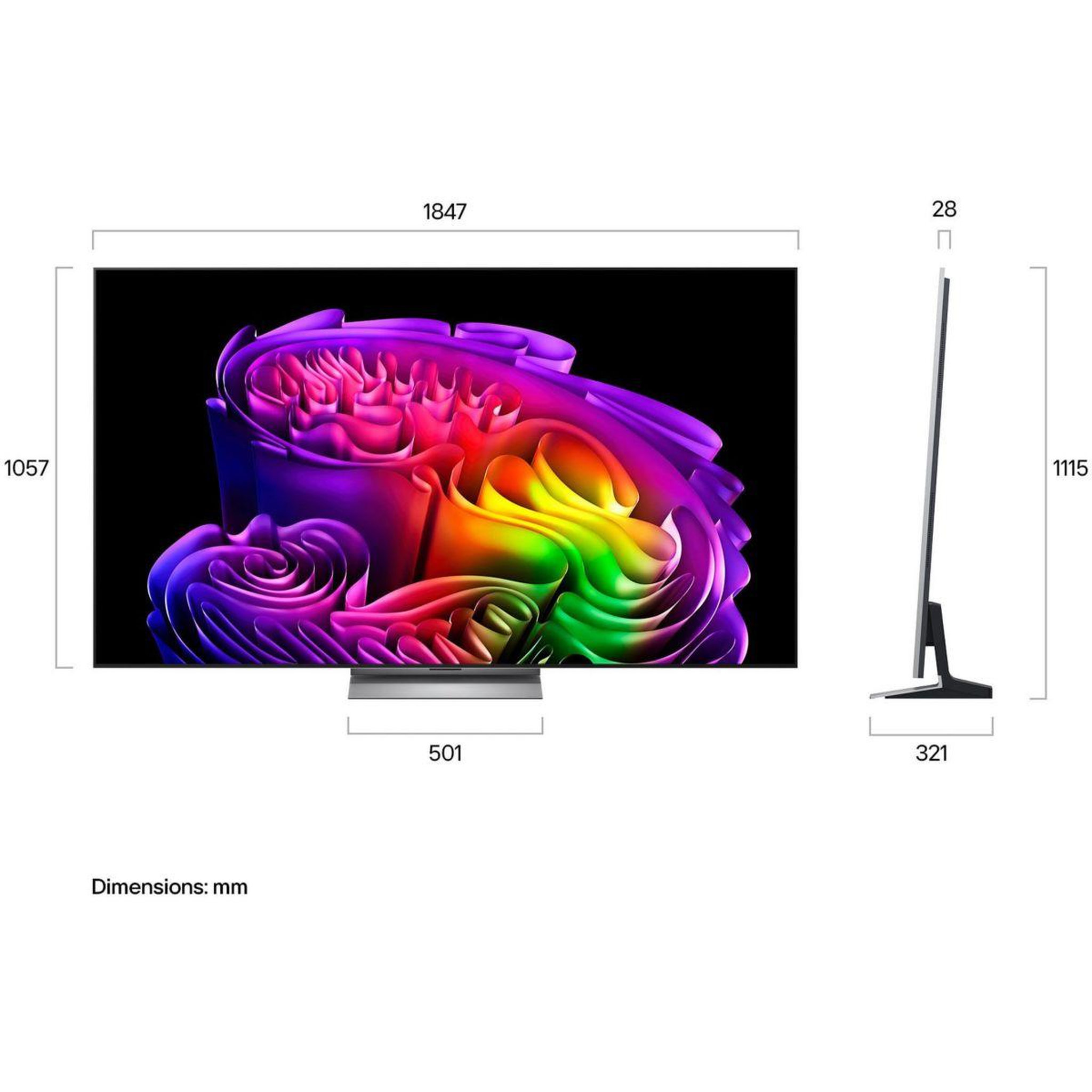 Voir la diapositive 2 : LG Tv oled 83g6 (2026) 83  (210 cm)