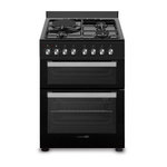 Germania LA GERMANIA SM61DFN Cuisiniere 2 Fours Noire