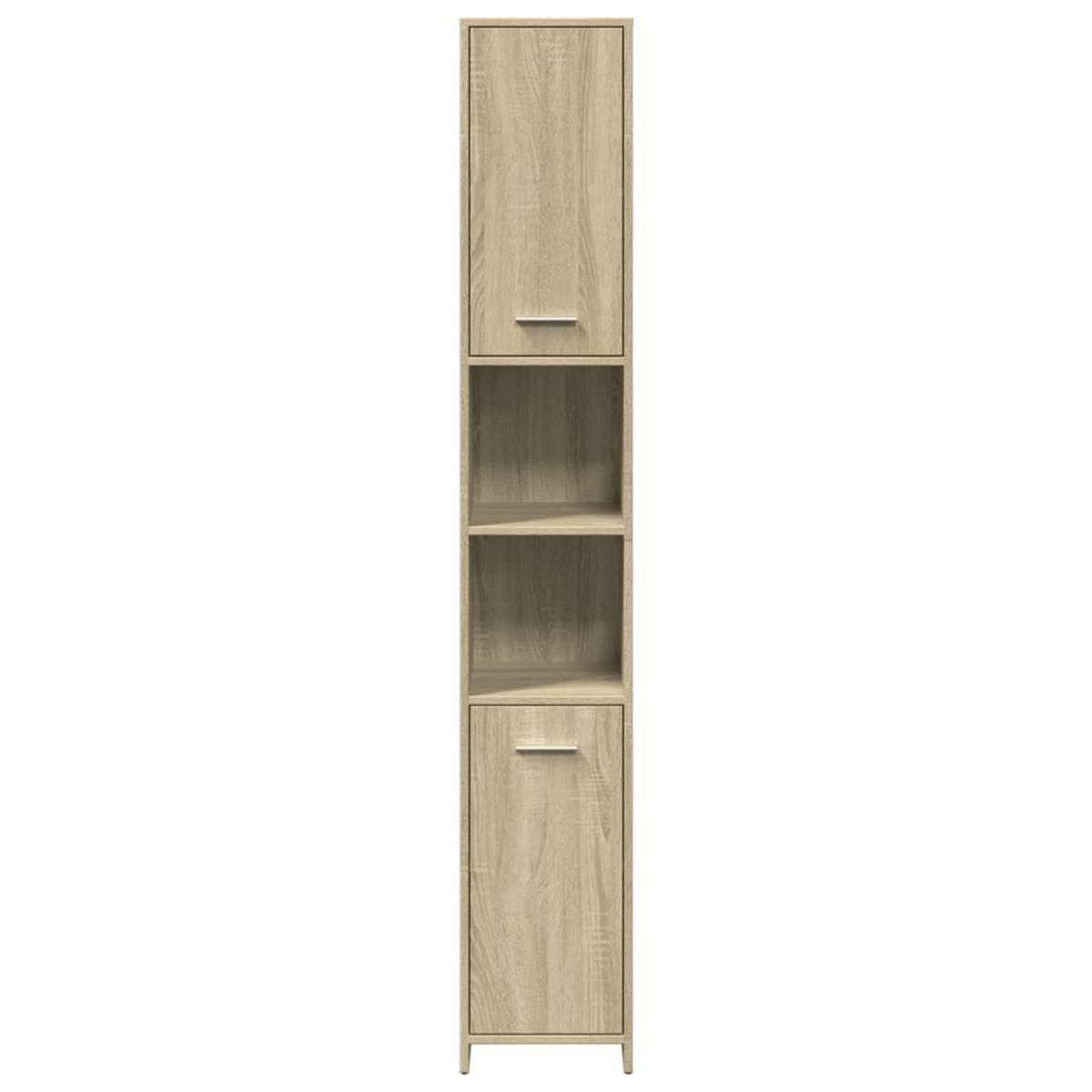 VIDAXL Armoire de salle de bain Chene sonoma 30x30x183,5 cm Agglomere