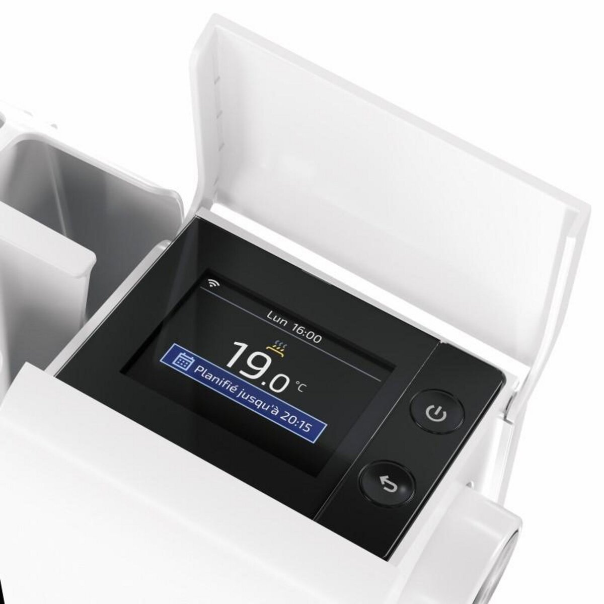 Thermor Radiateur chaleur douce BILBAO 4 1400W bas blanc brillant THERMOR 494837