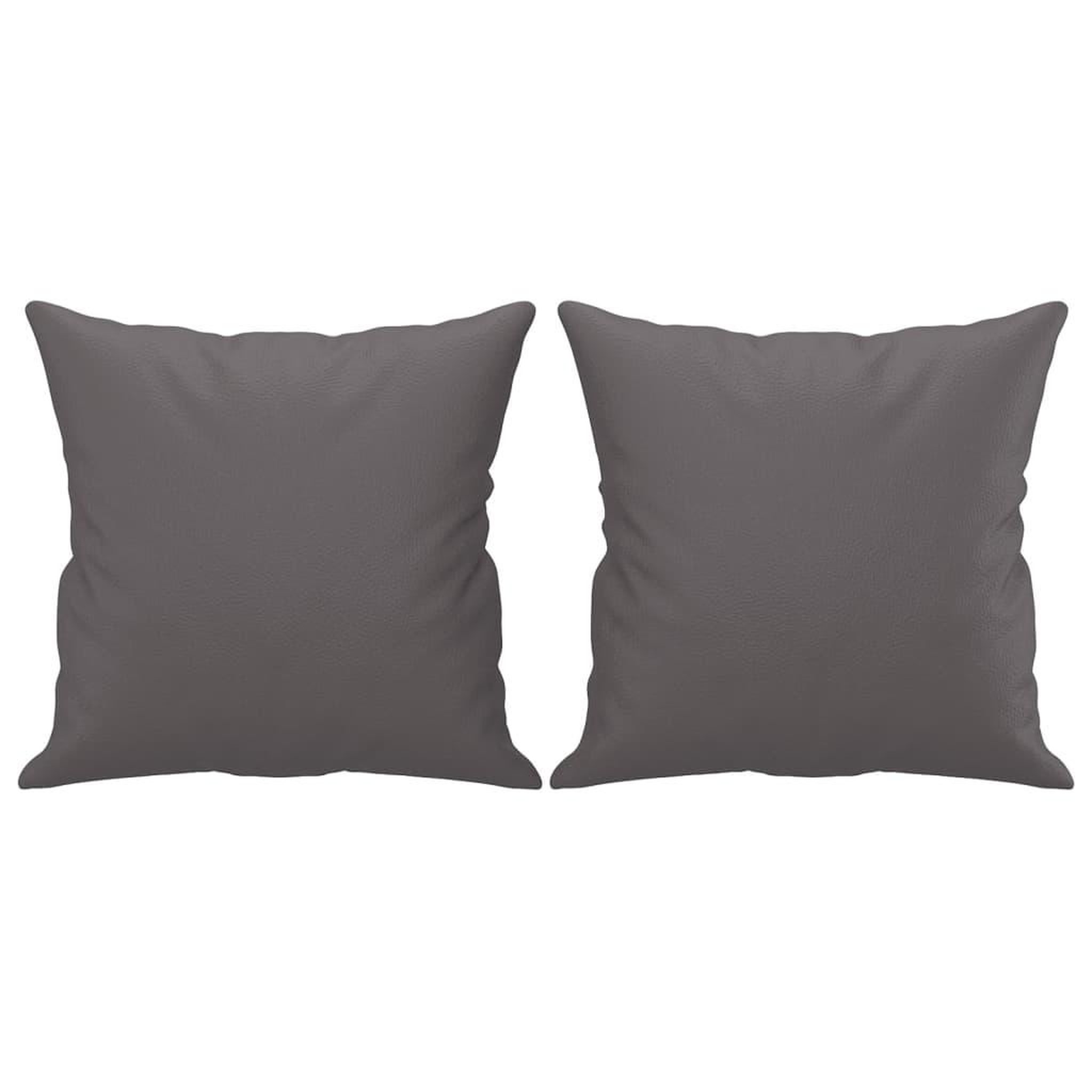 Voir la diapositive 5 : VIDAXL Canape 3 places avec oreillers decoratifs gris 180cm similicuir