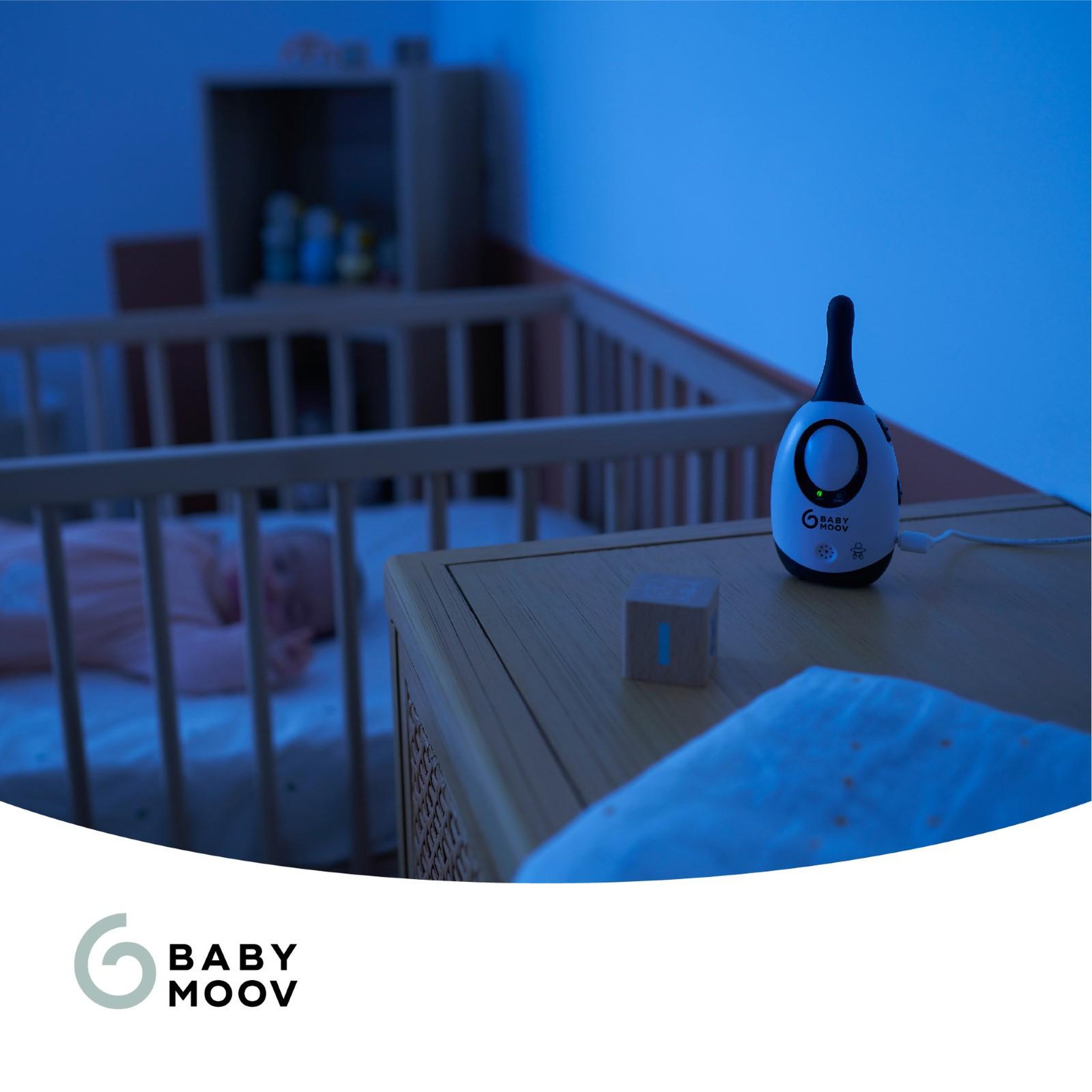Voir la diapositive 6 : BABYMOOV Babyphone Simply care new color