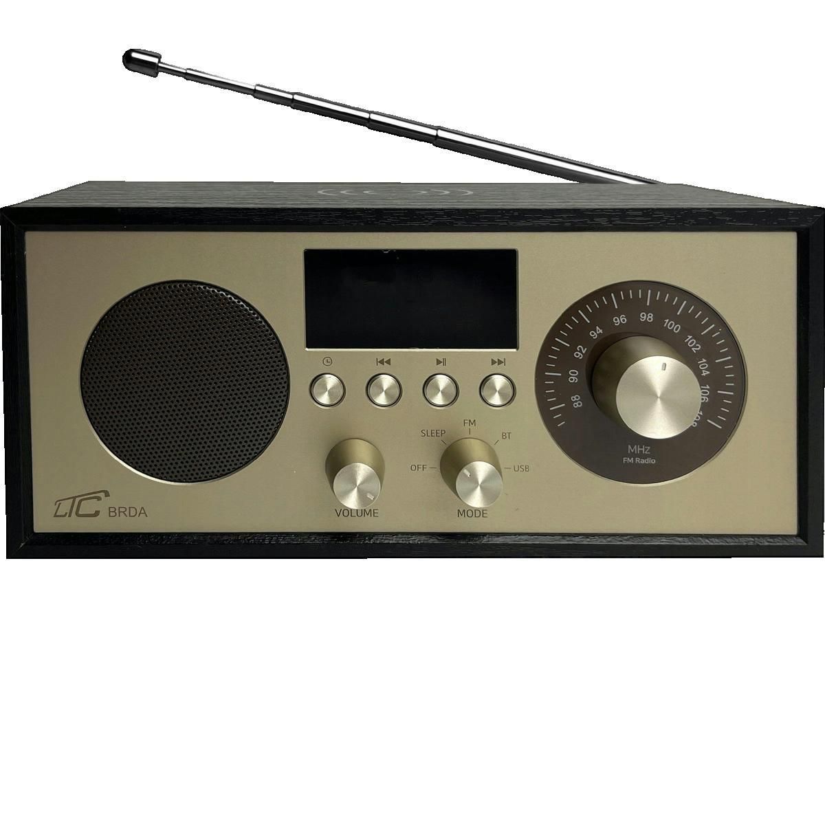 LTC AUDIO Enceinte portable bluetooth ltc Brda noir et or