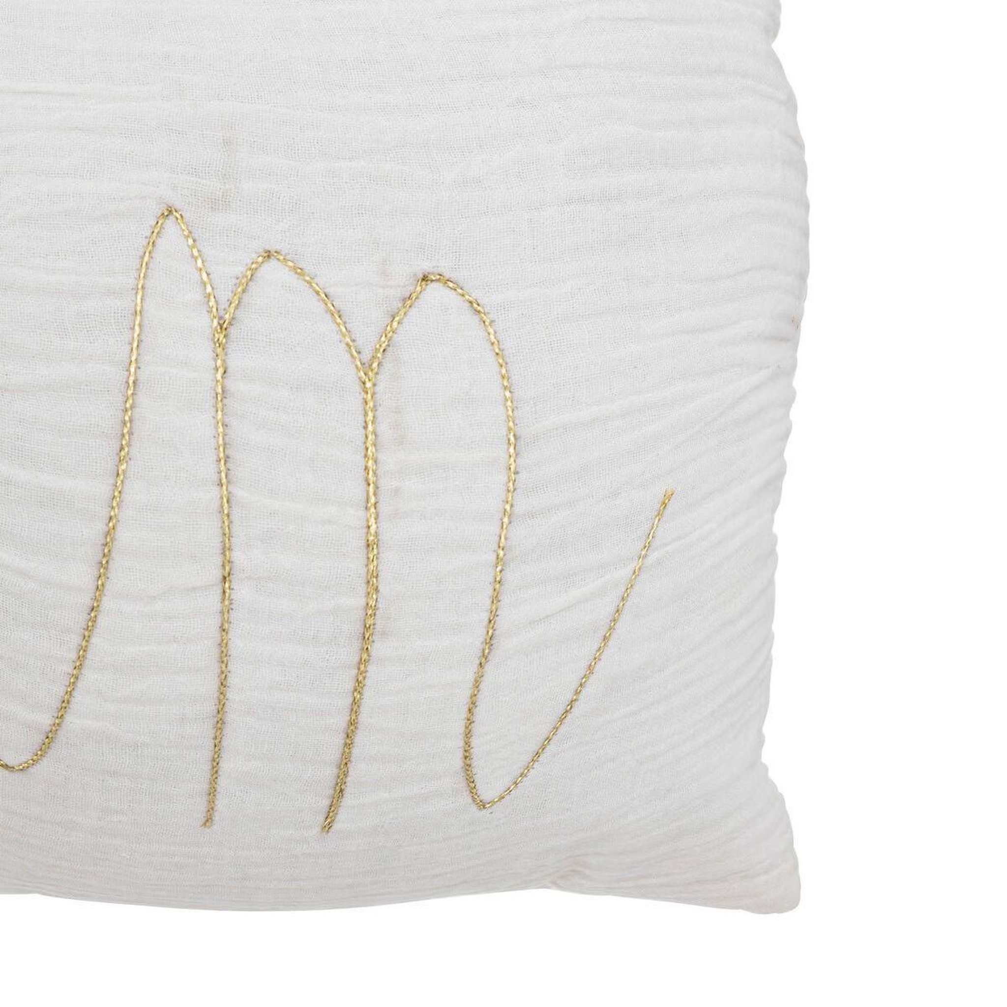 Voir la diapositive 2 : Atmosphera Kids Coussin déco  lili  30x50cm blanc