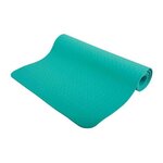 SCHILDKROT Schildkröt Fitness tapis de yoga avec sac 180 x 61 cm vert caoutchouc