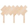 Voir la diapositive 4 : VIDAXL Tete de lit 122,5x3x80,5 cm Bois massif de pin