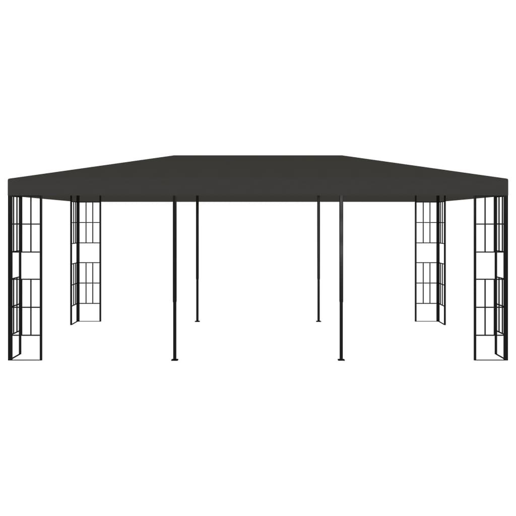 Voir la diapositive 2 : VIDAXL Belvedere 3x6 m Anthracite