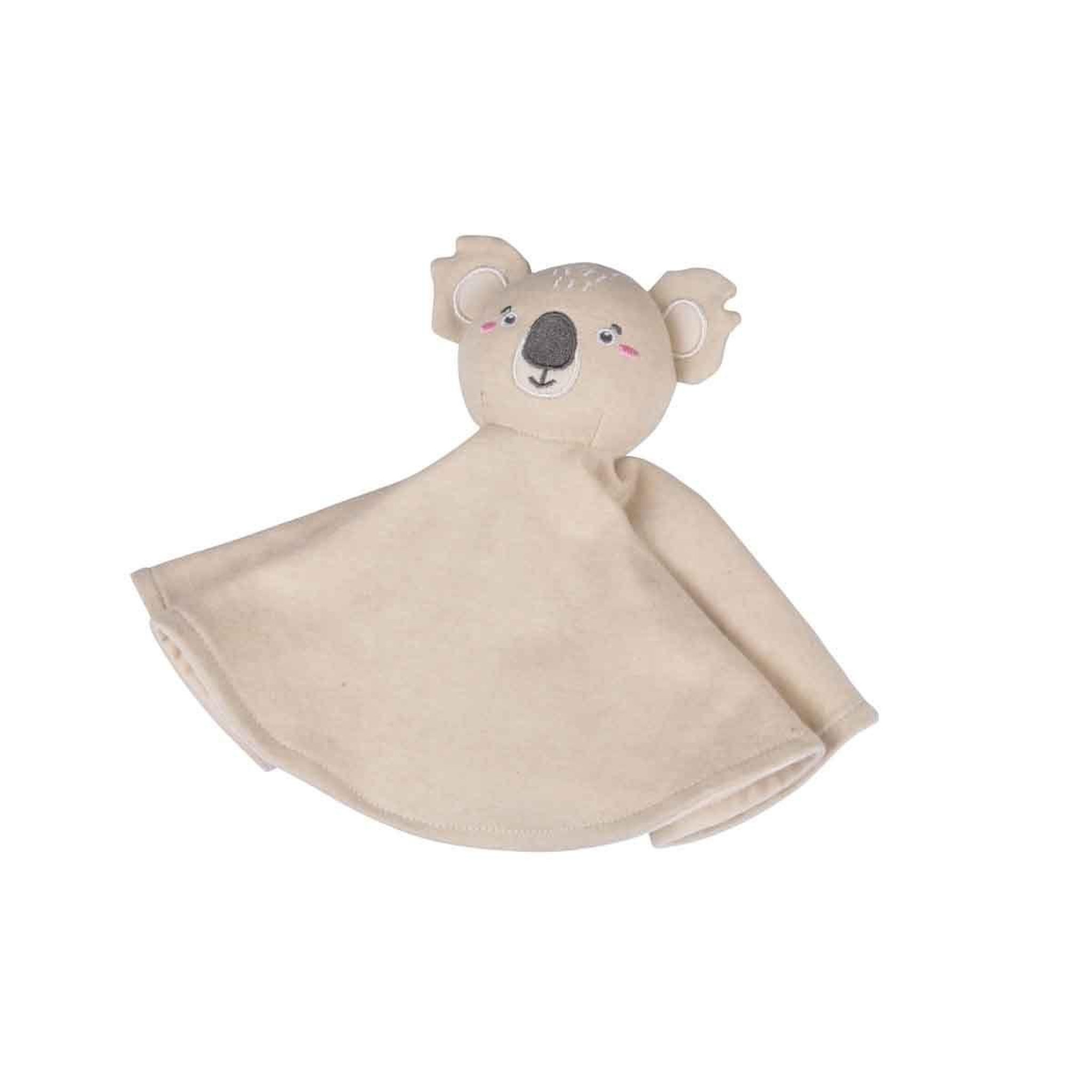 BEBE DOUCEUR Doudou mouchoir bébé  koala  31cm beige