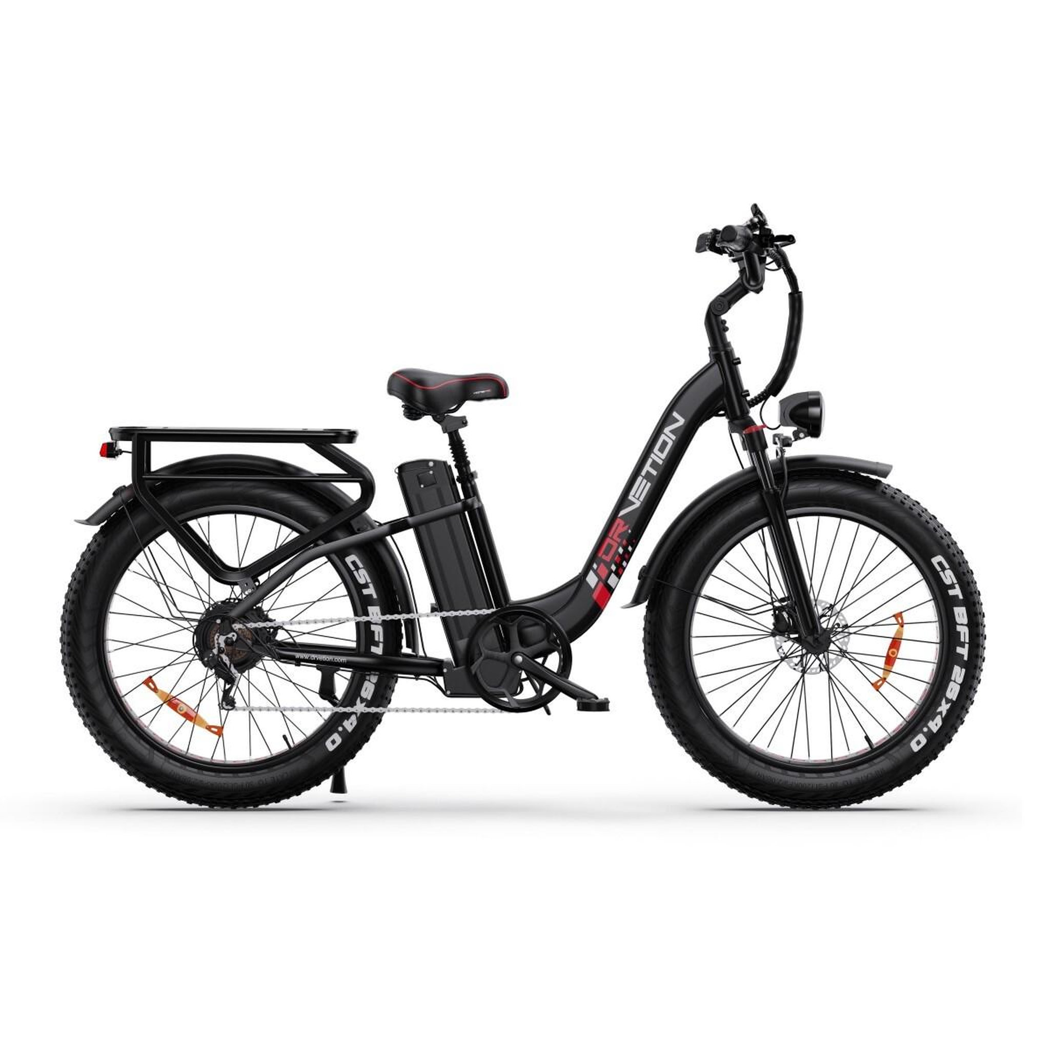 Voir la diapositive 2 : DRVETION Vélo électrique drvetion ctr26, batterie samsung, noir