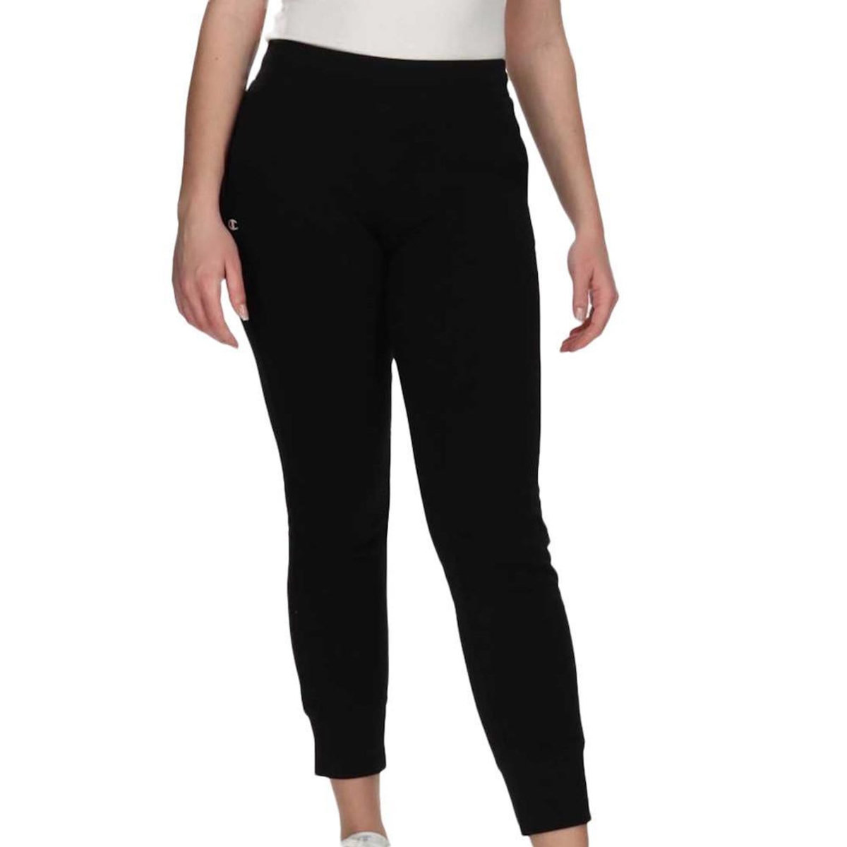 CHAMPION Jogging Noir Femme Champion Lady Label