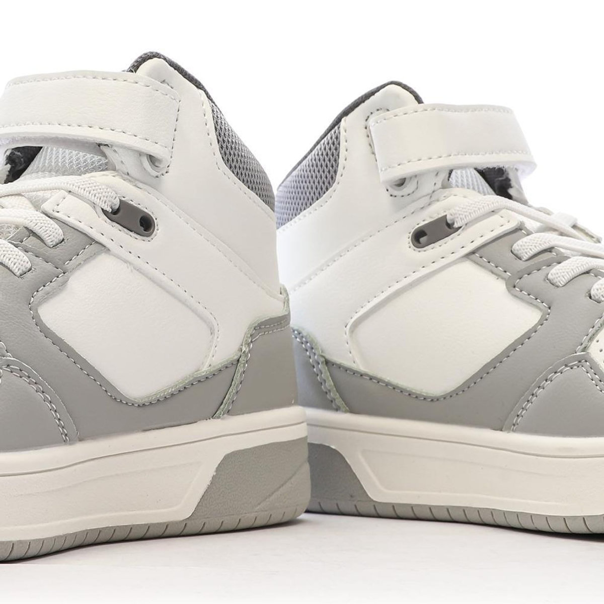 UMBRO Baskets Grises/Blanches Garçon Rouge Umbro Olly Vlc