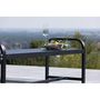 Voir la diapositive 6 : Paris Prix Banc de Jardin Design  Cascais  125cm Noir
