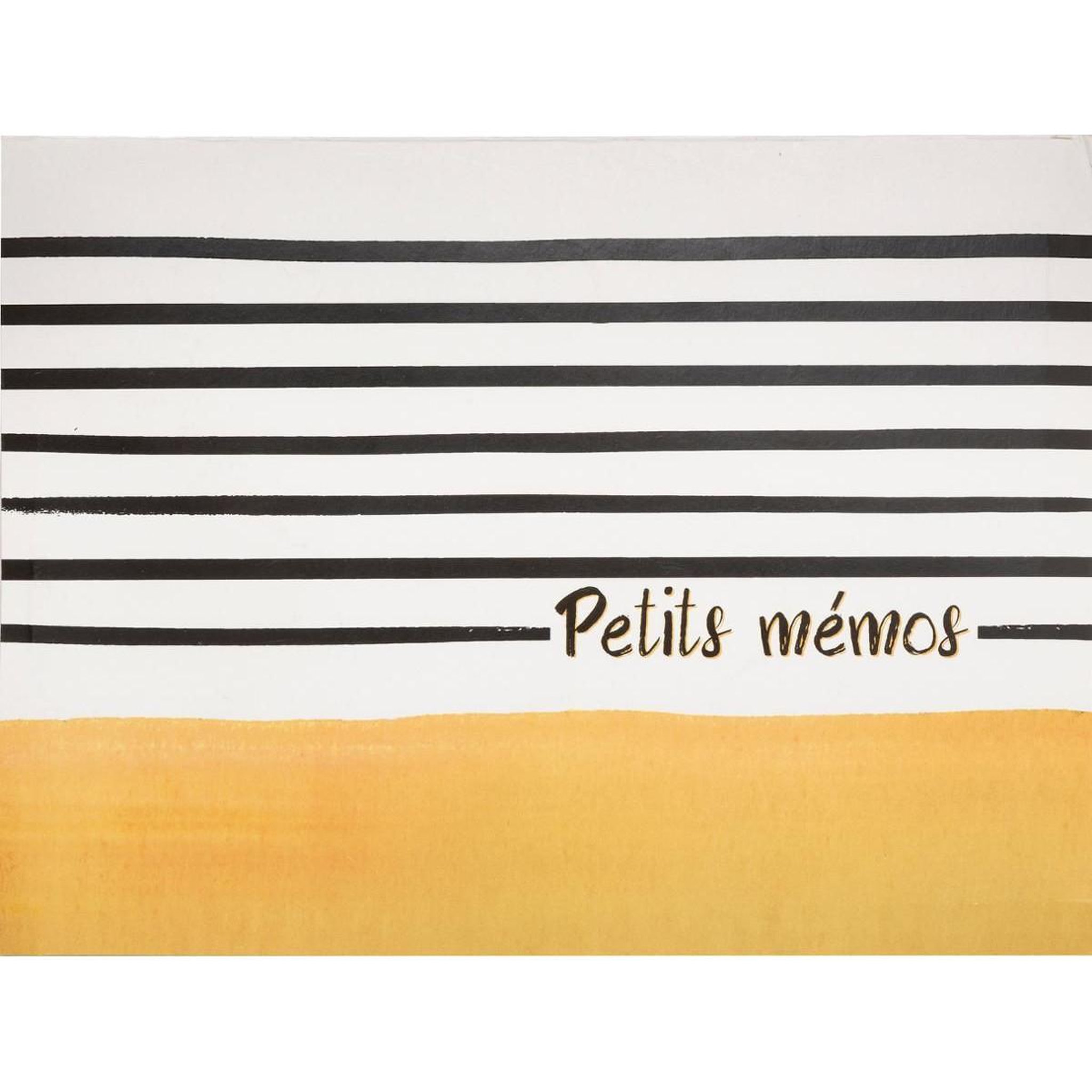 Voir la diapositive 2 : ATMOSPHERA Bloc-notes multifonction  arty  18cm blanc