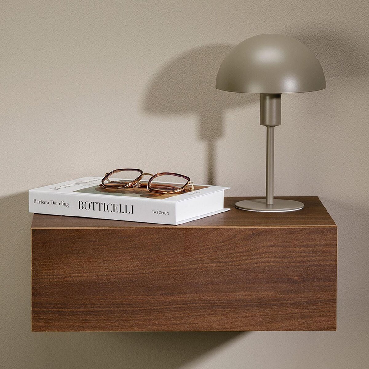 IDIMEX Chevet suspendu OCEANE, en bois