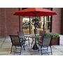 Voir la diapositive 2 : Habitat et Jardin Pied chauffant de parasol  Colas  1500W - Noir