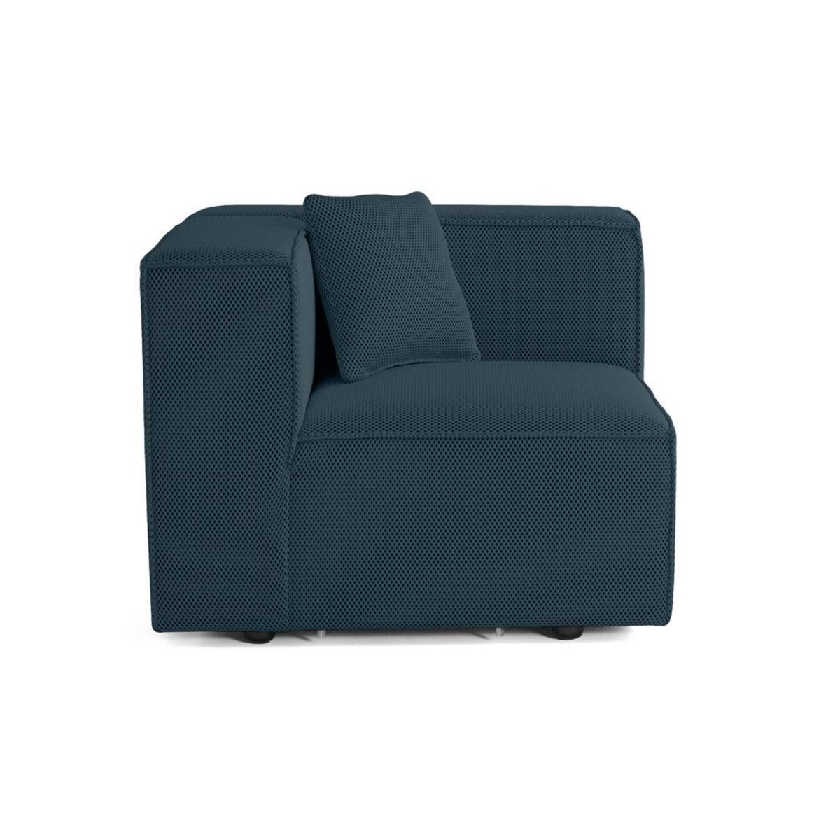 LISA DESIGN Arty - module d'assise droit - en tissu mailles 3d