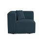 Voir la diapositive 4 : LISA DESIGN Arty - module d'assise droit - en tissu mailles 3d