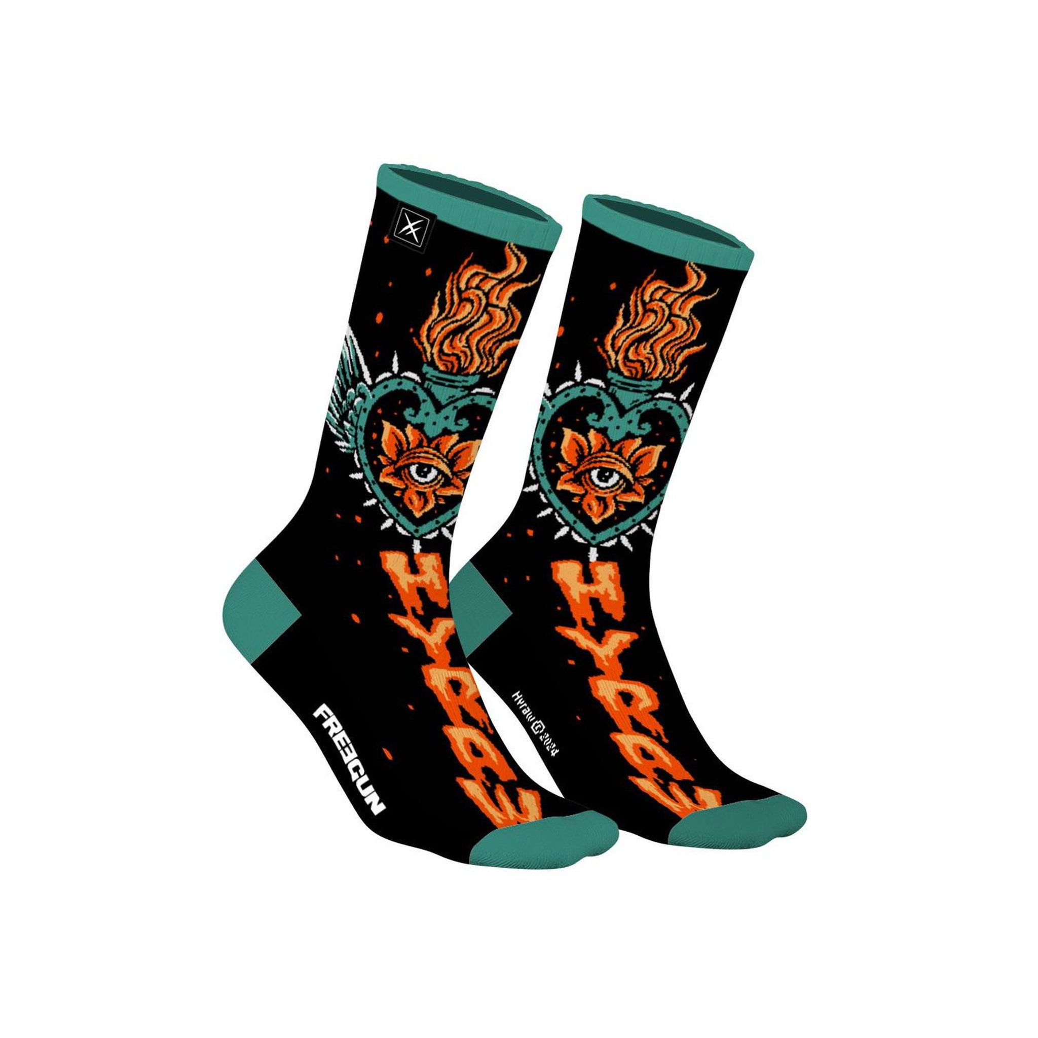 Voir la diapositive 3 : FREEGUN Lot de 4 paires de chaussettes Homme Hyraw