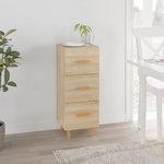 VIDAXL Buffet Chene sonoma 34,5x34x90 cm Bois d'ingenierie