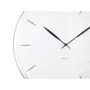 PRESENT TIME Horloge murale Leaf - Diam. 40 cm - Blanc