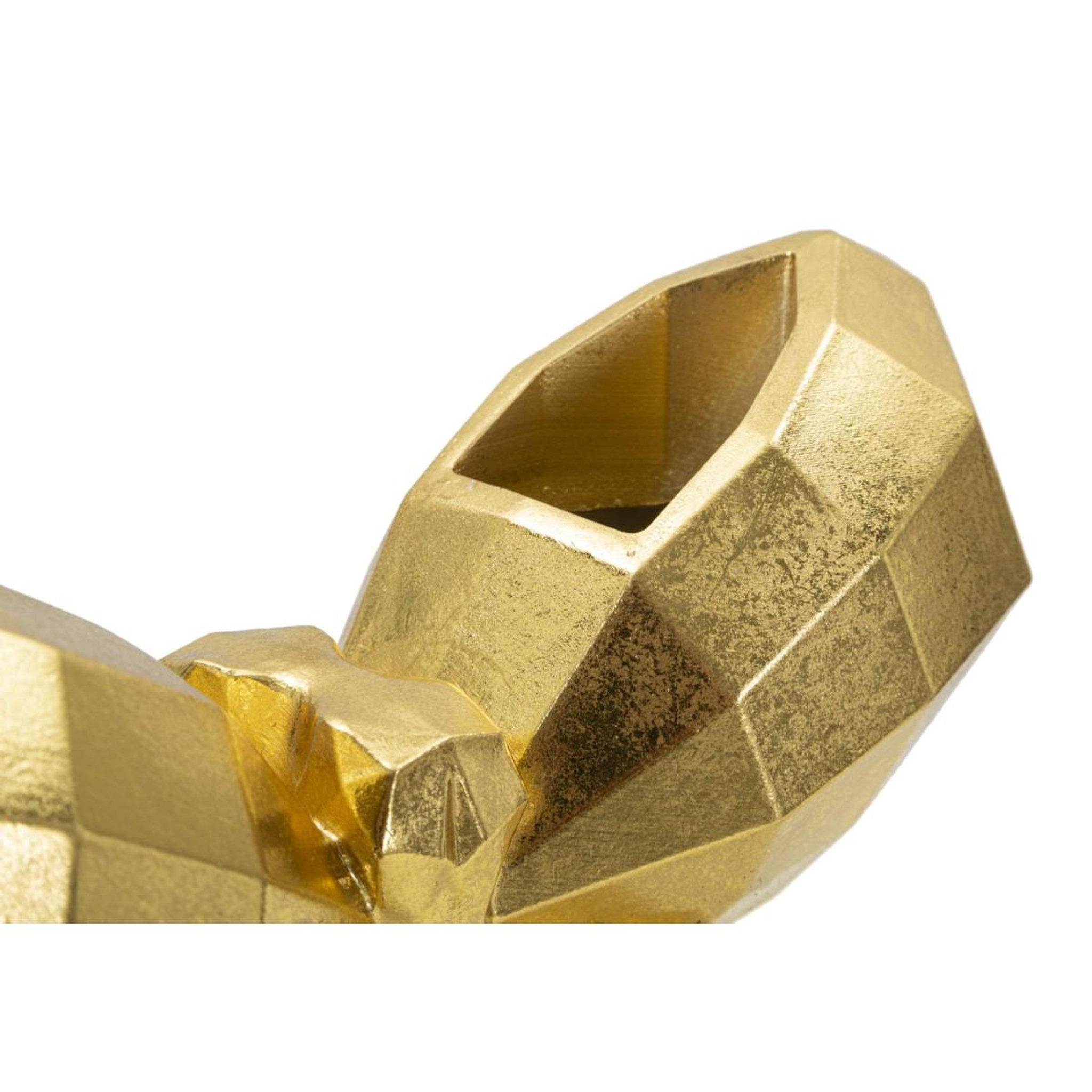 Voir la diapositive 4 : Paris Prix Vase déco en résine  papillon  22cm or