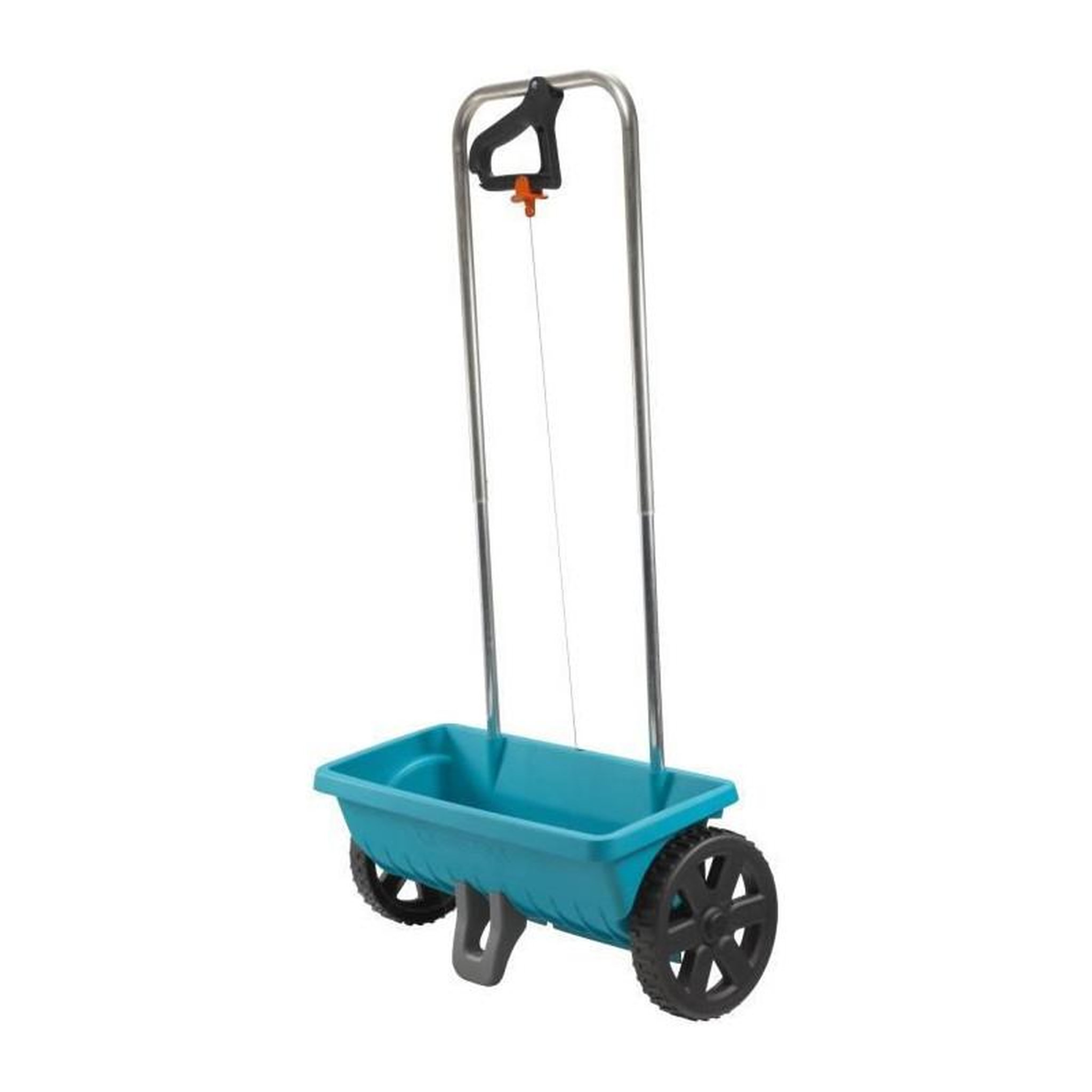 Gardena GARDENA Epandeur a engrais L sur roues - Capacite 12,5 L - Surface 400m2 max - Largeur depandage 0.45m 432-20