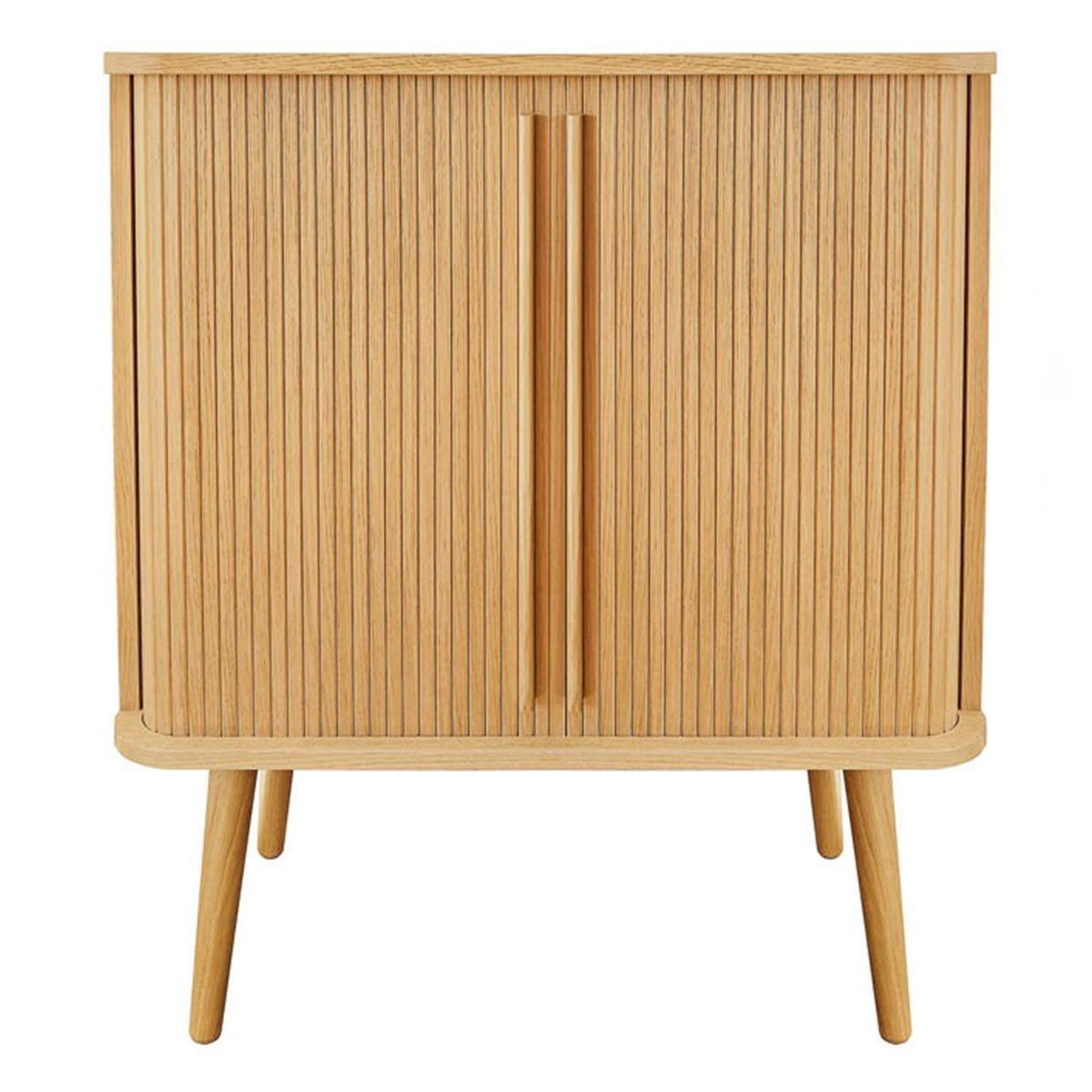 Paris Prix Buffet 2 portes design  rove  95cm chêne