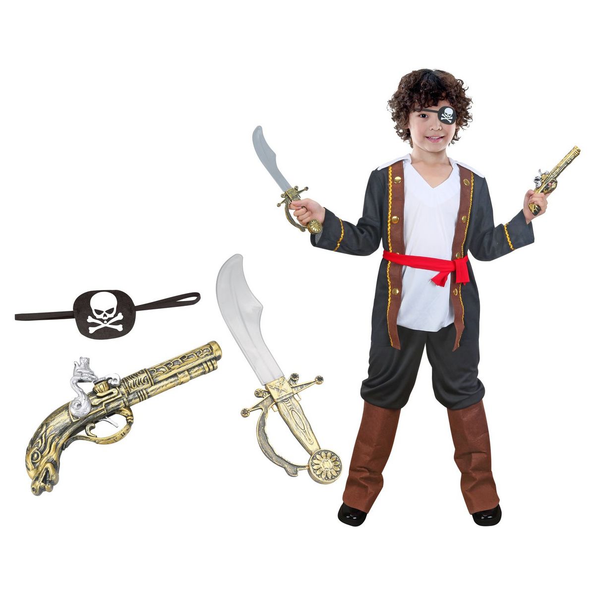 One Two Fun Coffret déguisement pirate
