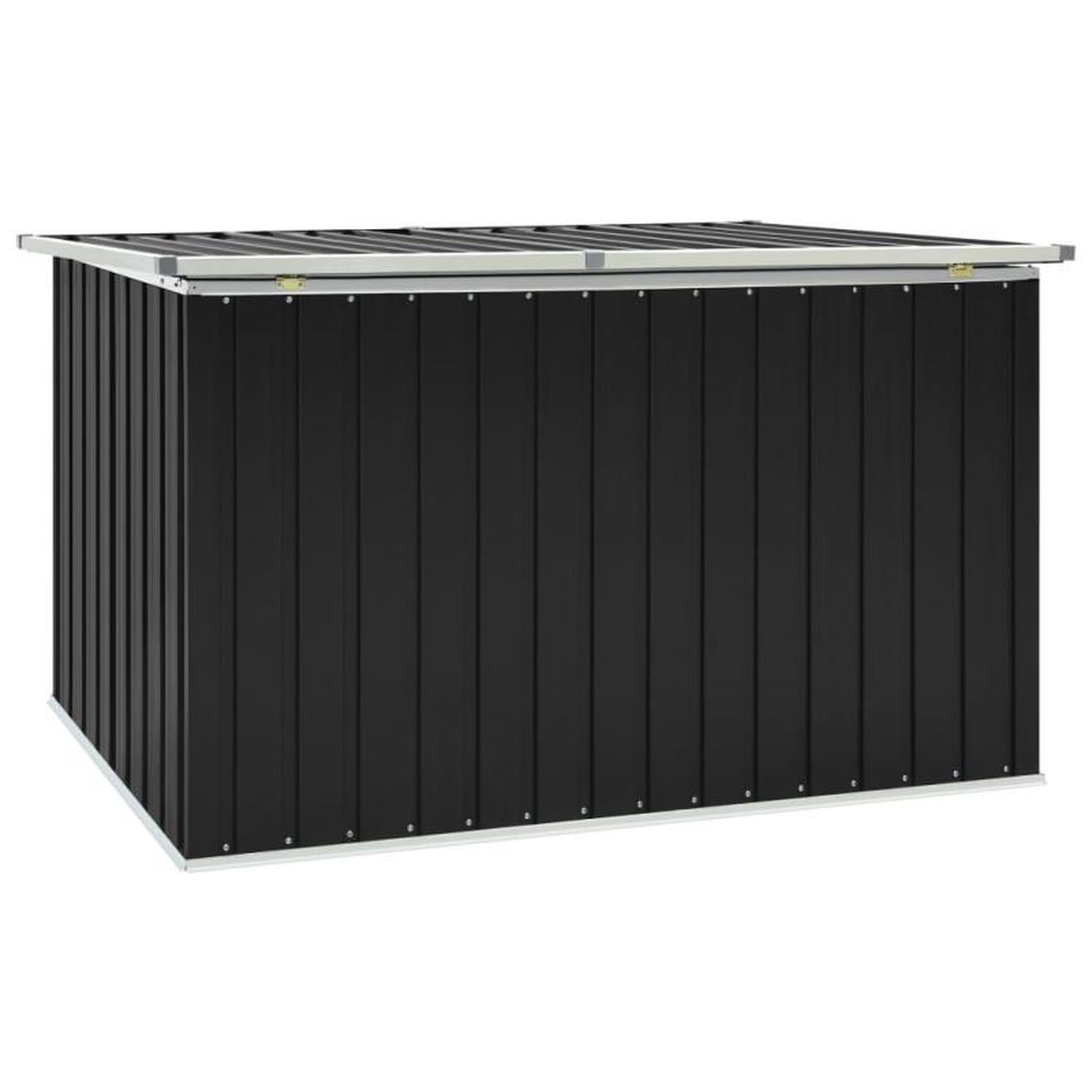 Voir la diapositive 5 : VIDAXL Boîte de rangement de jardin Anthracite 171x99x93 cm