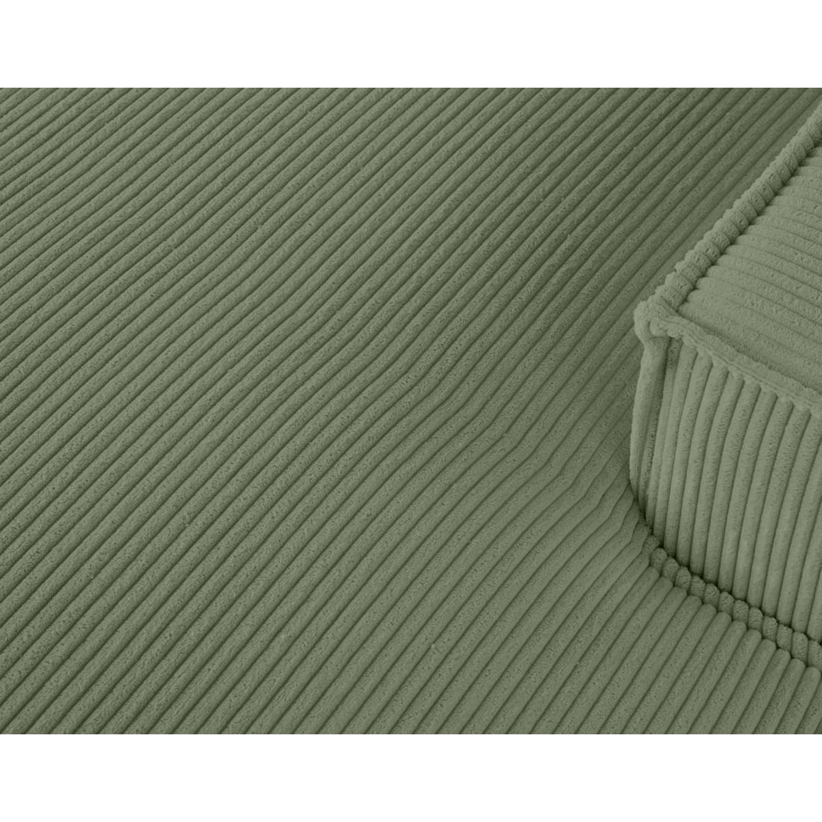 LISA DESIGN Spiaggia - canapé d'angle droit - 5 places - en velours côtelé