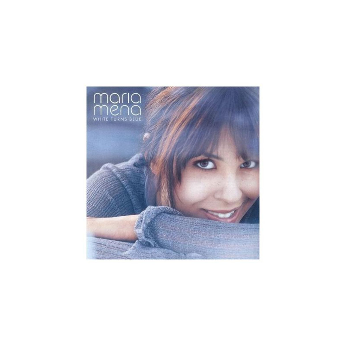 White Turns Blue Vinyle Bleu et Blanc Marbré